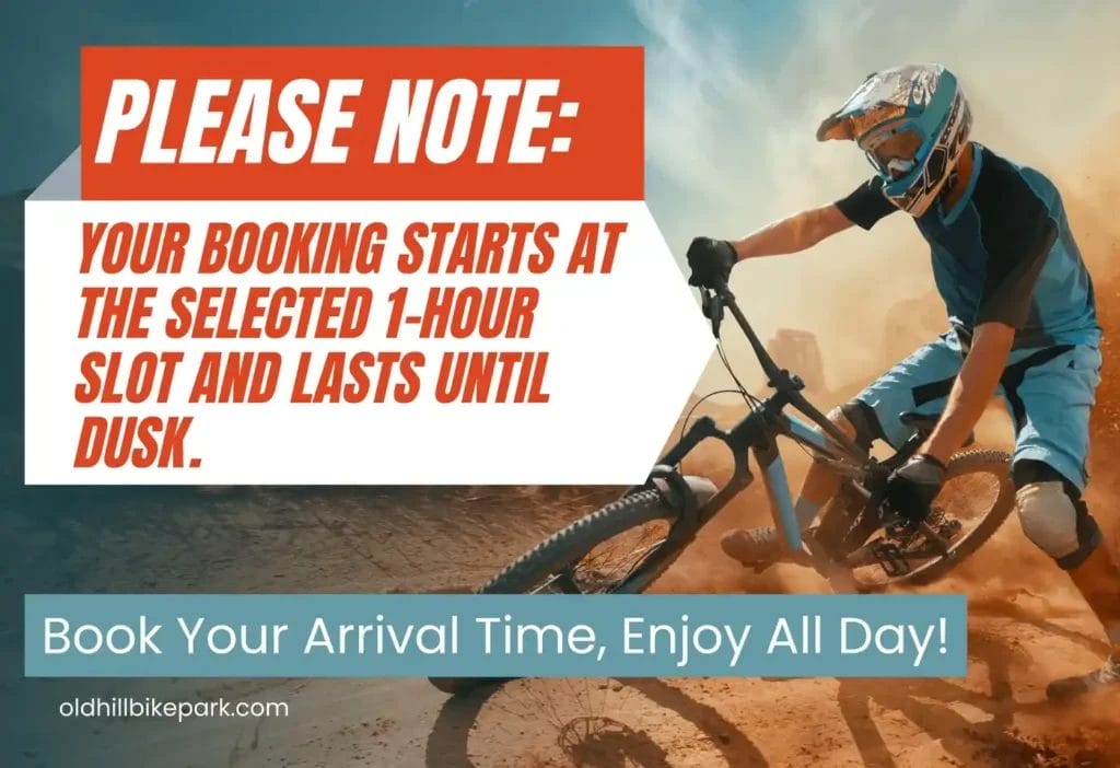 book online oldhill bike park